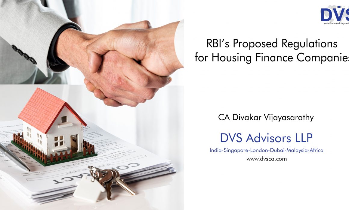 RBI’s Proposed Regulations for Housing Finance Companies